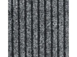 Felpudo de rayas gris 80x120 cm ES331313