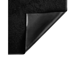 Felpudo de rayas negro 60x80 cm ES890091