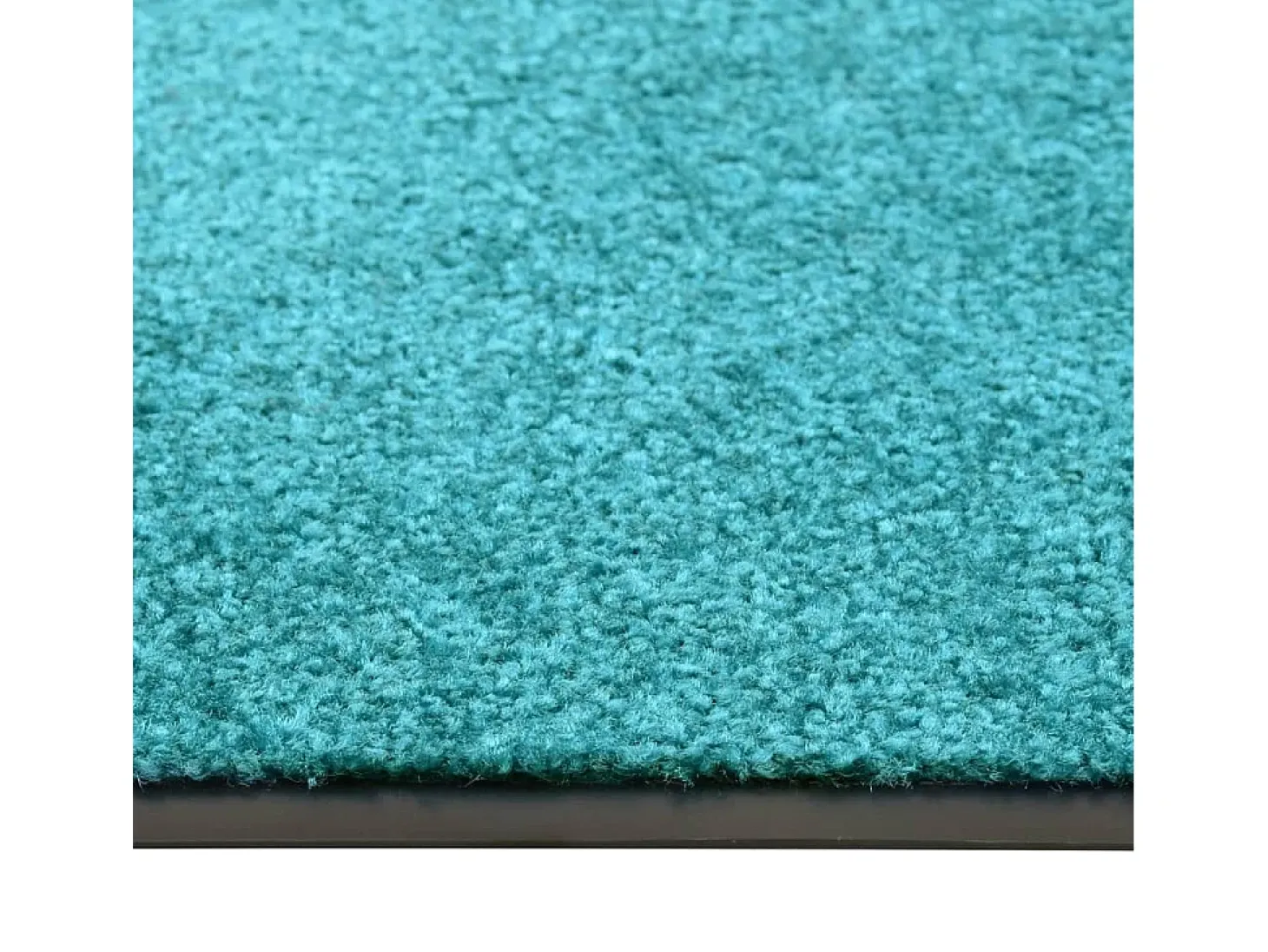 Felpudo lavable azul cian 120x180 cm ES563531