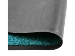 Felpudo lavable azul cian 40x60 cm ES466668