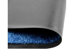 Felpudo lavable azul 90x150 cm ES345949