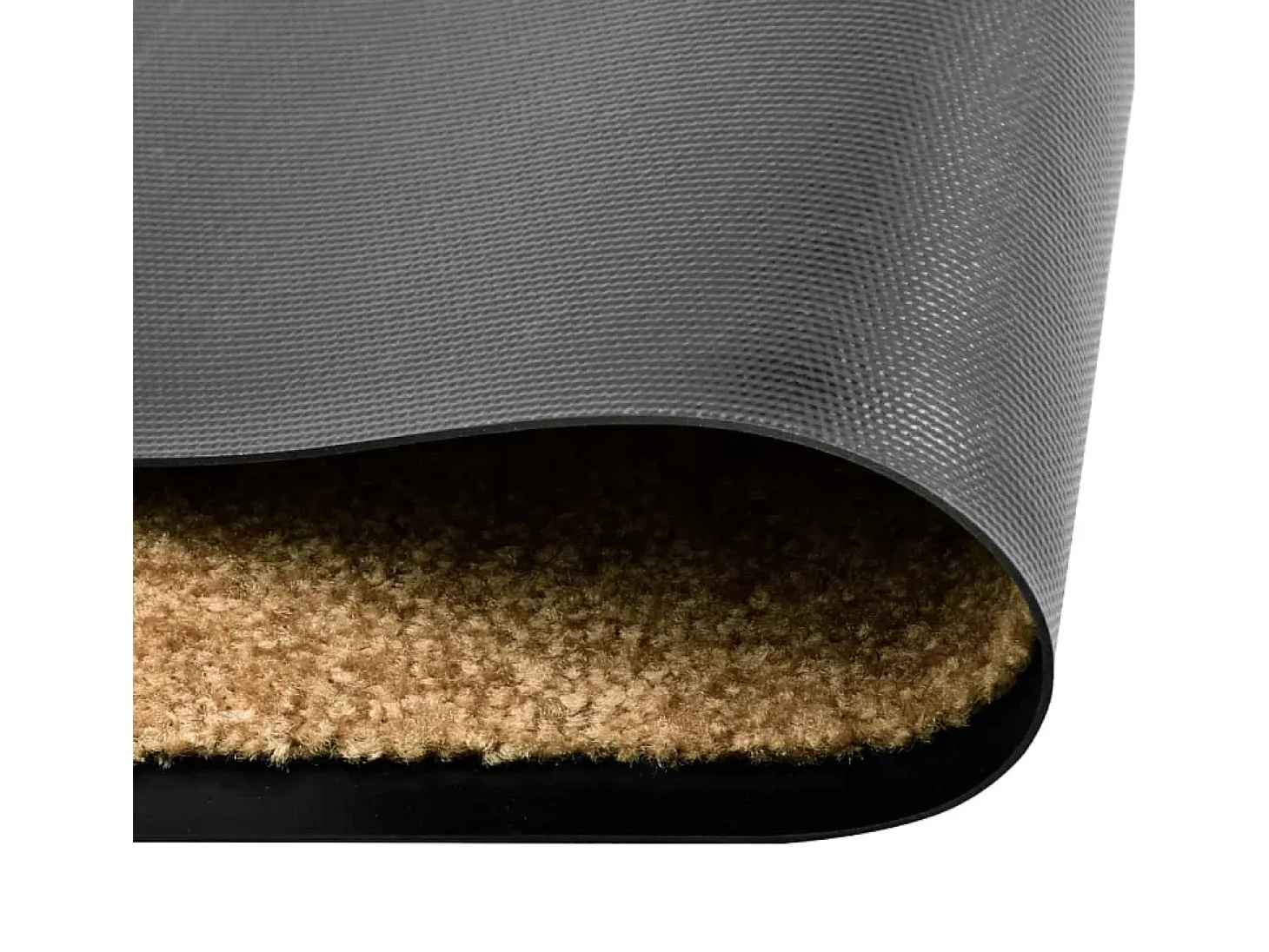 Felpudo lavable crema 90x120 cm ES767633
