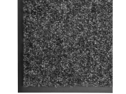 Felpudo lavable gris antracita 120x180 cm ES795926