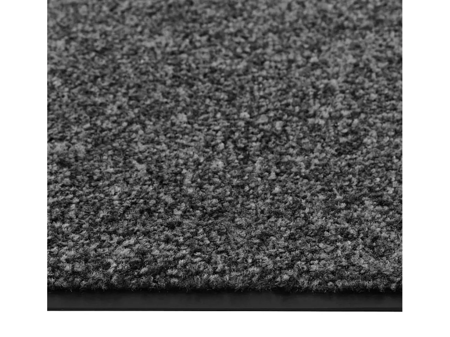 Felpudo lavable gris antracita 60x90 cm ES590451