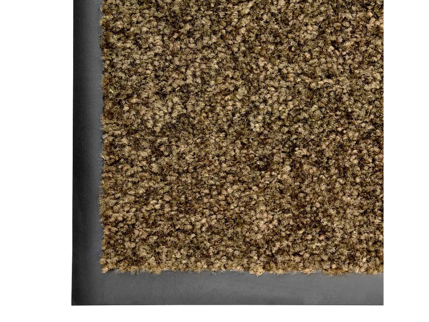 Felpudo lavable marrón 40x60 cm ES790983