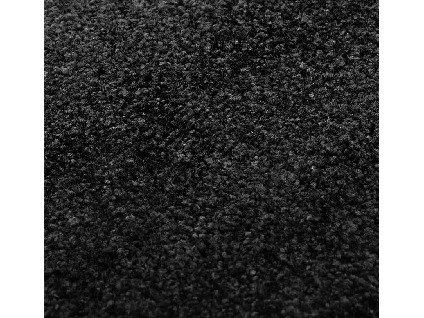 Felpudo lavable negro 60x180 cm ES114521