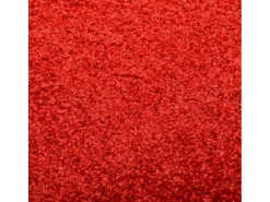 Felpudo lavable rojo 90x150 cm ES443002