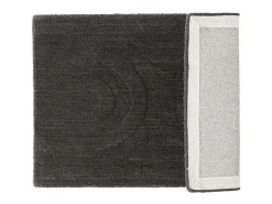 Felpudo Nora 80x50cm gris oscuro.