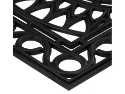 Felpudo rectangular de goma 45x75 cm ES982919