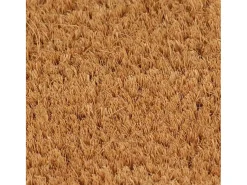 Felpudo semicircular de fibra de coco natural 60x90 cm ES786191