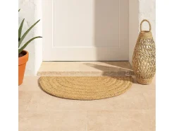 Felpudo semicircular esparto marsella 80x40 cm d&l 1X80X53 CM