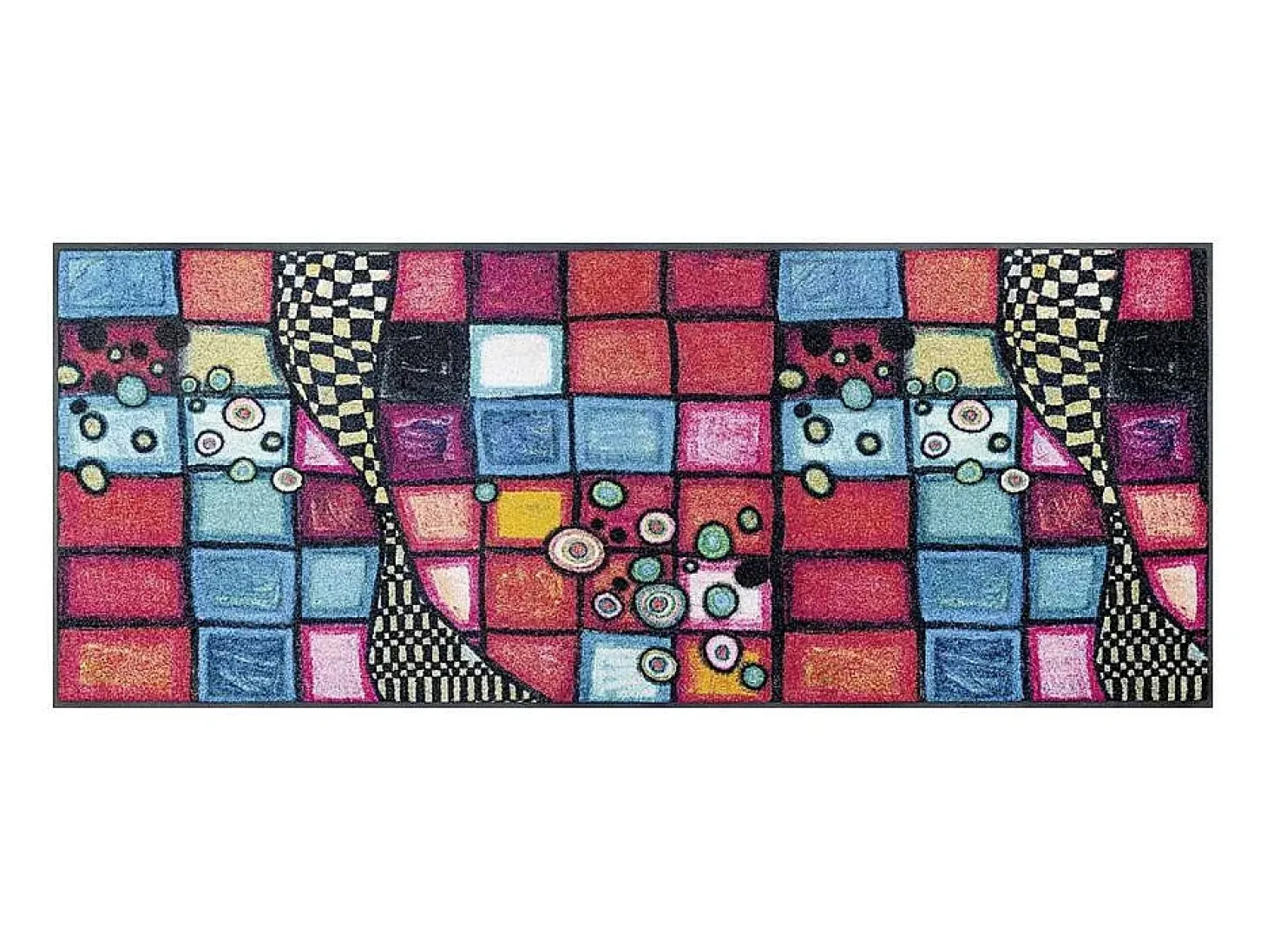 Felpudo 50x75 tejido TIGRE multicolor