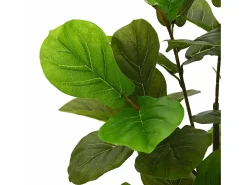 Ficus artificial 48 hojas 165 cm verde