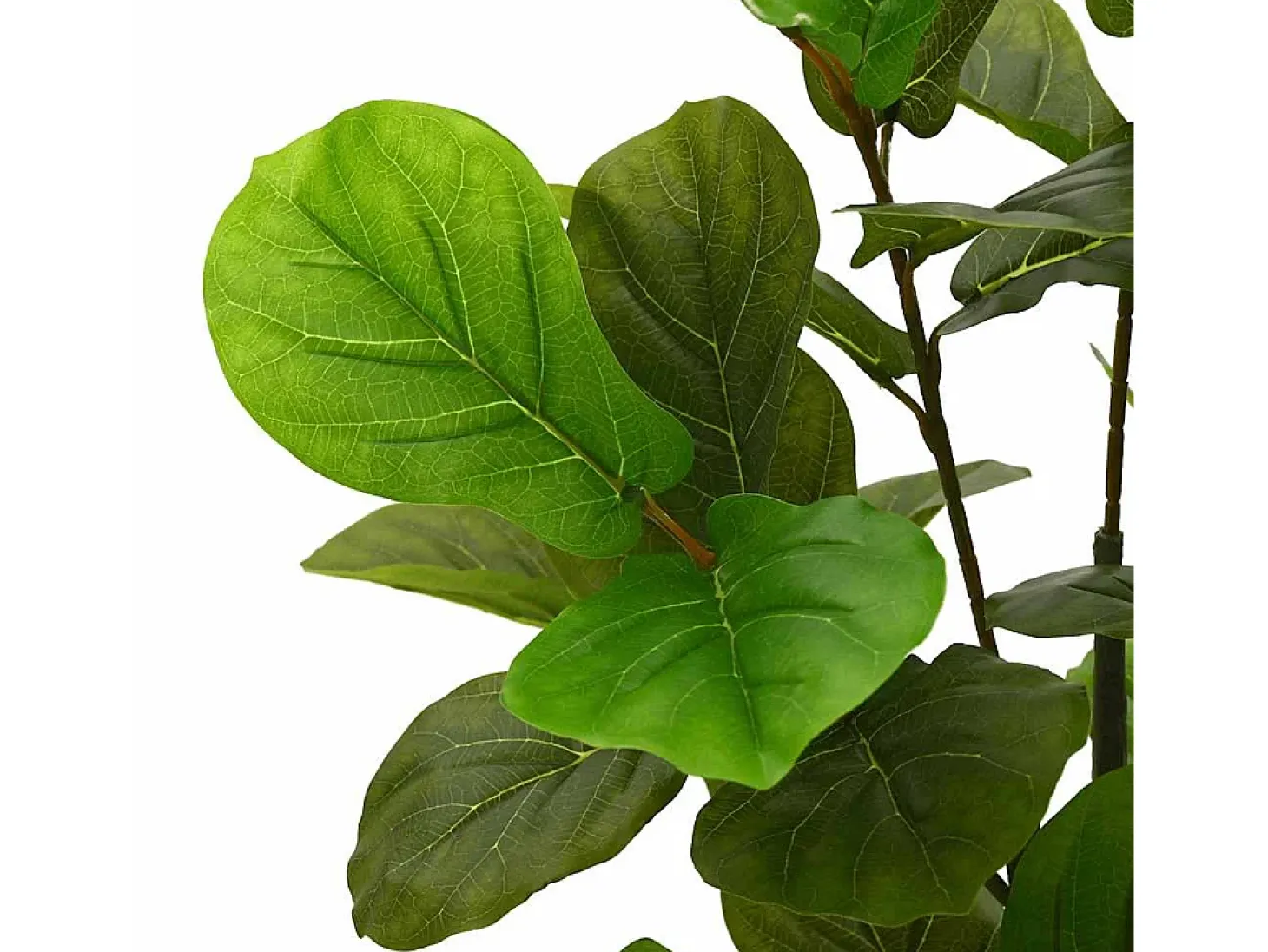 Ficus artificial 48 hojas 165 cm verde