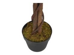 Ficus artificial 378 hojas 80 cm verde