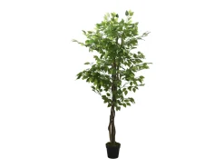 Ficus artificial 630 hojas 120 cm verde