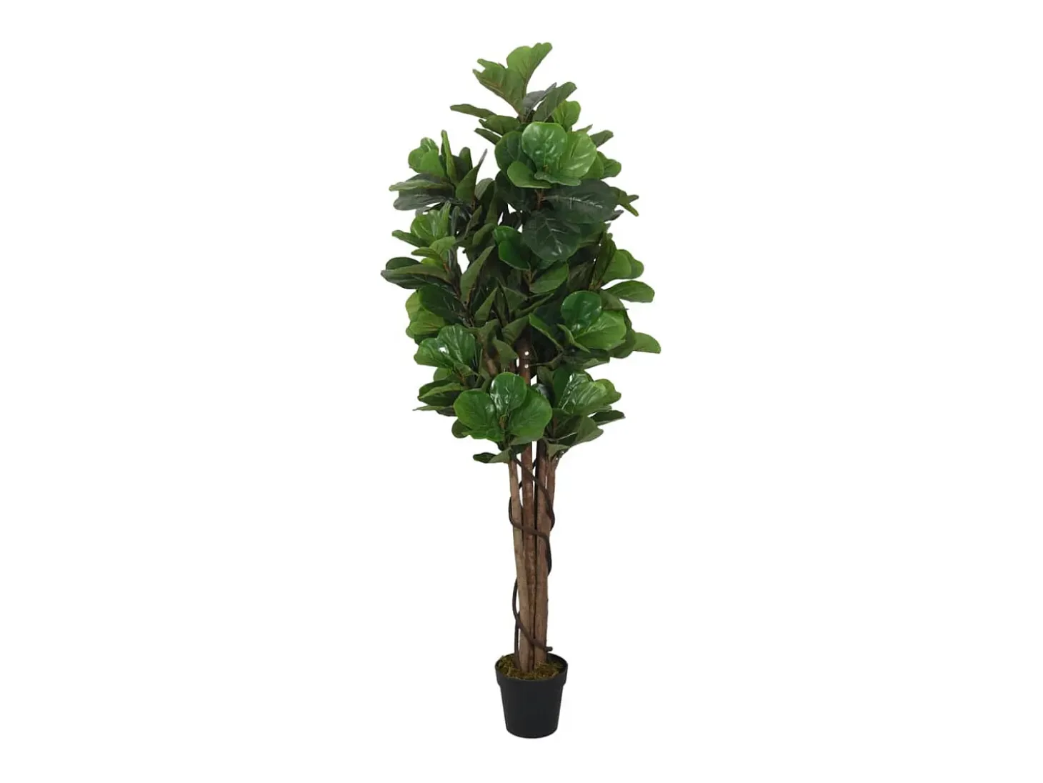 Ficus lyrata artificial 180 hojas 150 cm verde