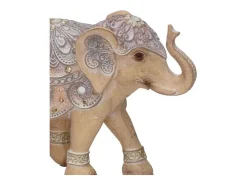 Figura de elefante Navil beige 14,5x17,5x6,5 cm