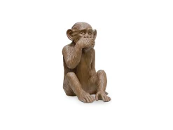 Figura Decorativa de Diseño - Mono Mudo - Sapiens