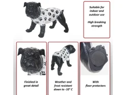 Figurita decorativa de bulldog