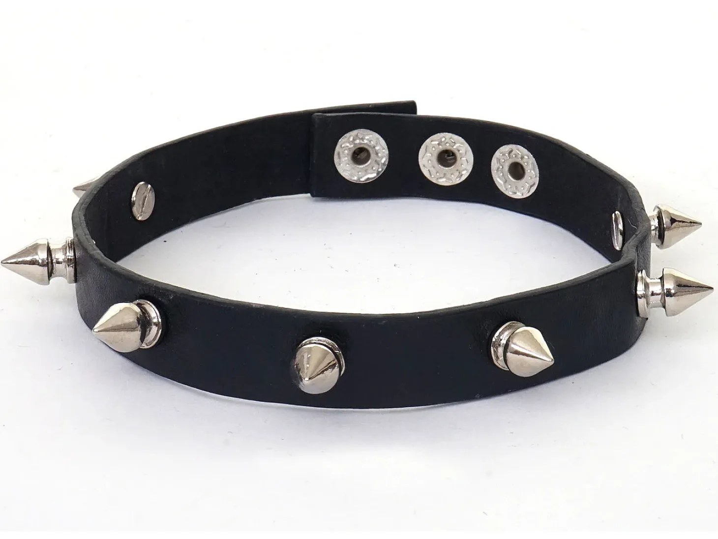 Figurita decorativa pantera con collar, negro alto brillo con collar