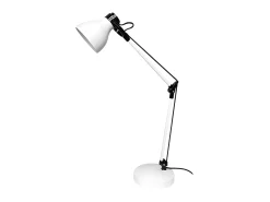 Flexo Blanco Modelo Carpo Orientable De Una Luz Y Articulable