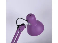 Flexo De Aluminio Articulable Morado De La Serie Antigona