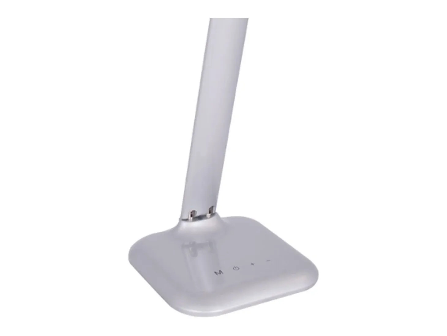 Flexo de sobremesa Python Lumit luz LED 500lm plata 33x32x15 cm