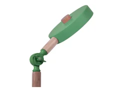 Flexo Luppa Bel Air inclinación regulable luz LED verde/natural Ø15x48,5 cm