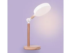 Flexo Luppa Bel Air inclinación regulable luz LED blanco/natural Ø15x48,5 cm