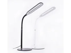 Flexo Office 5W altura regulable + luz neutra negro