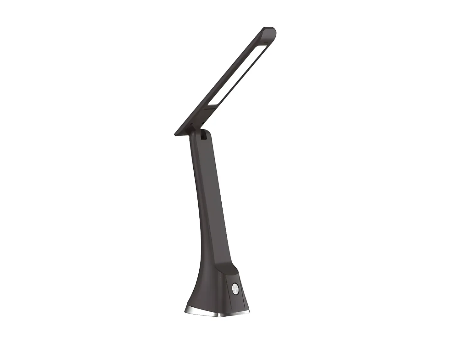 Flexo Plegable Modelo Anhidrita Negro ,tactil, Reg.3 Intensidades