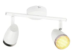 Foco de techo LED NETTLIFE 2 bombillas moderno 4W blanco cálido 3000K