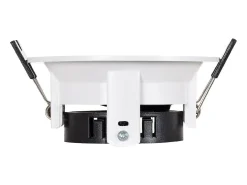 Foco Downlight Cónico GU10 6W Corte Ø 75 mm PC Galvanizado No Flicker 6500K Negro Blanco Frío