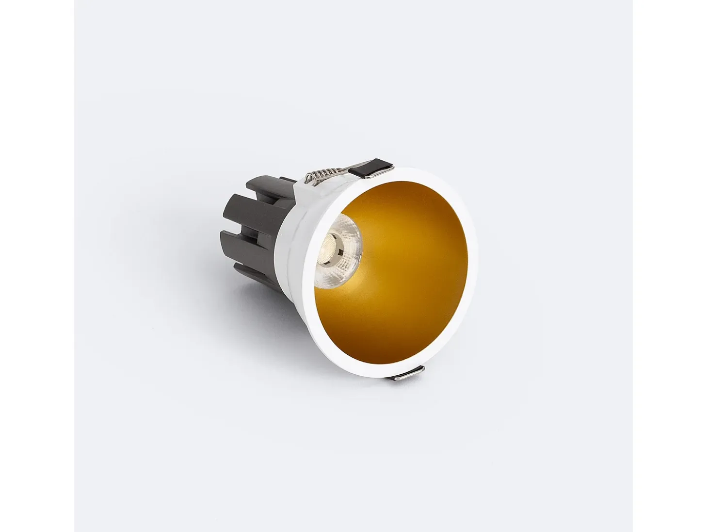 Foco Downlight LED 5W / 7W Cónico Areni Corte Ø 75 mm 4000K Dorado Blanco Neutro 5 W