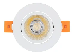 Foco Downlight LED 7W Circular COB CRI90 Corte Ø 70 mm No Flicker 4000K Blanco Neutro