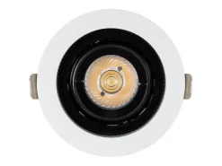 Foco Downlight LED 12W COB Direccionable 360º Circular Corte Ø 100 mm CRI90 Expert Color No Flicker No Flicker 4000K Blanco Neutro