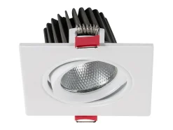 Foco Downlight LED 5W Cuadrado Madison Corte Ø 75 mm 4000K Blanco Neutro