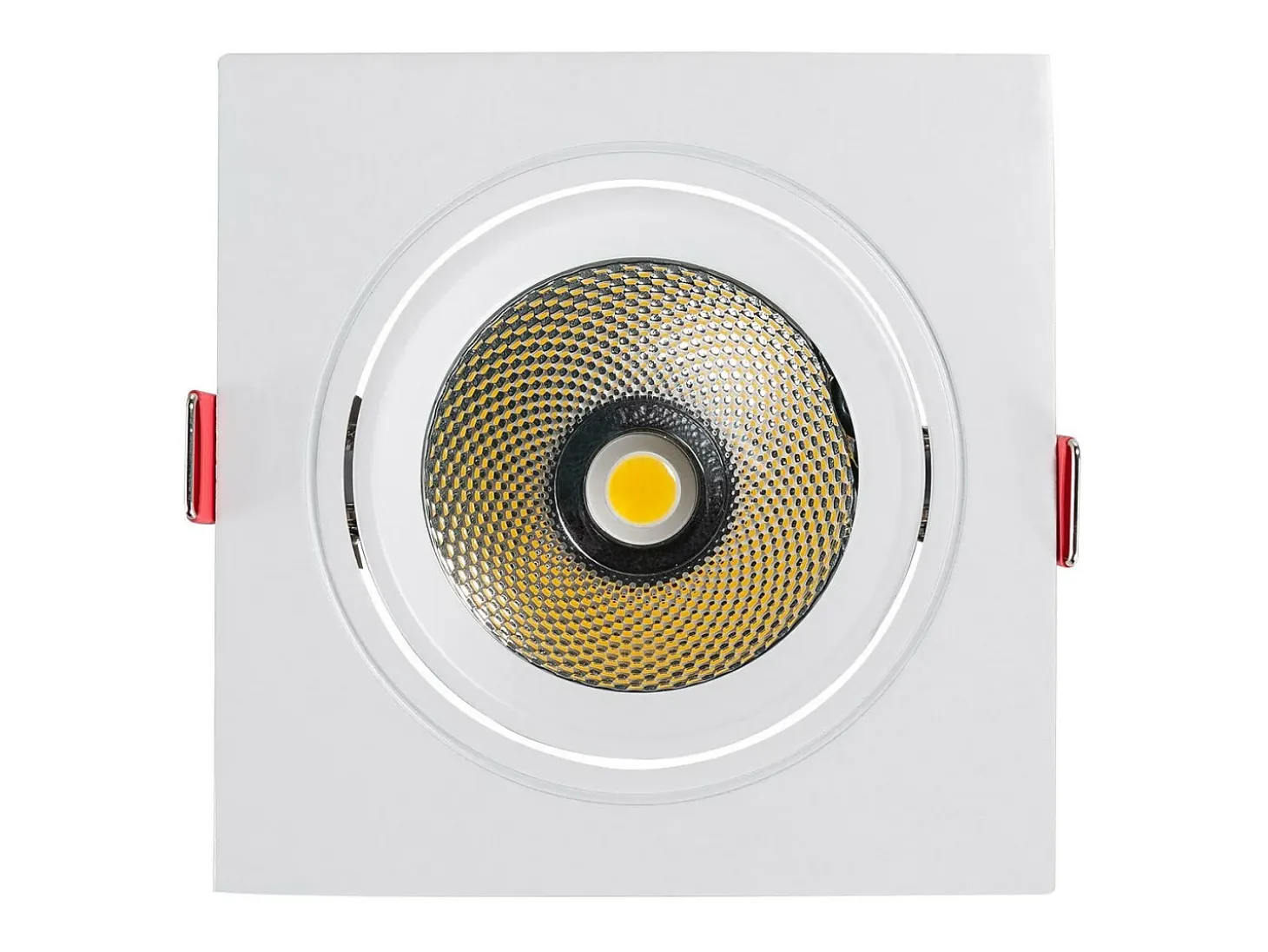 Foco Downlight LED 10W Cuadrado Madison Corte Ø 95 mm 3000K Blanco Cálido