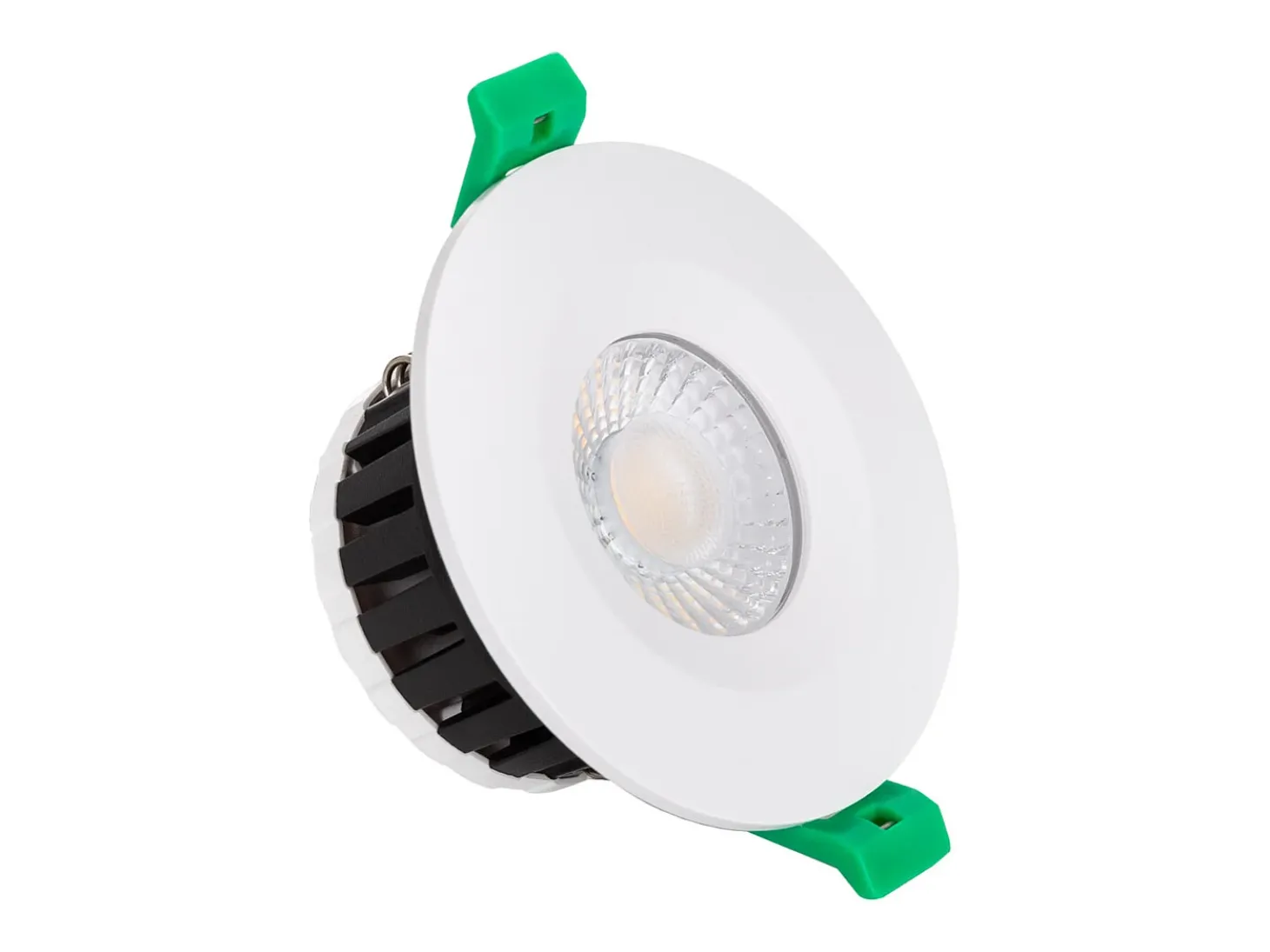 Foco Downlight LED 5-8W Ignífugo Circular Regulable IP65 Corte Ø 65 mm Seleccionable (Cálido-Neutro)