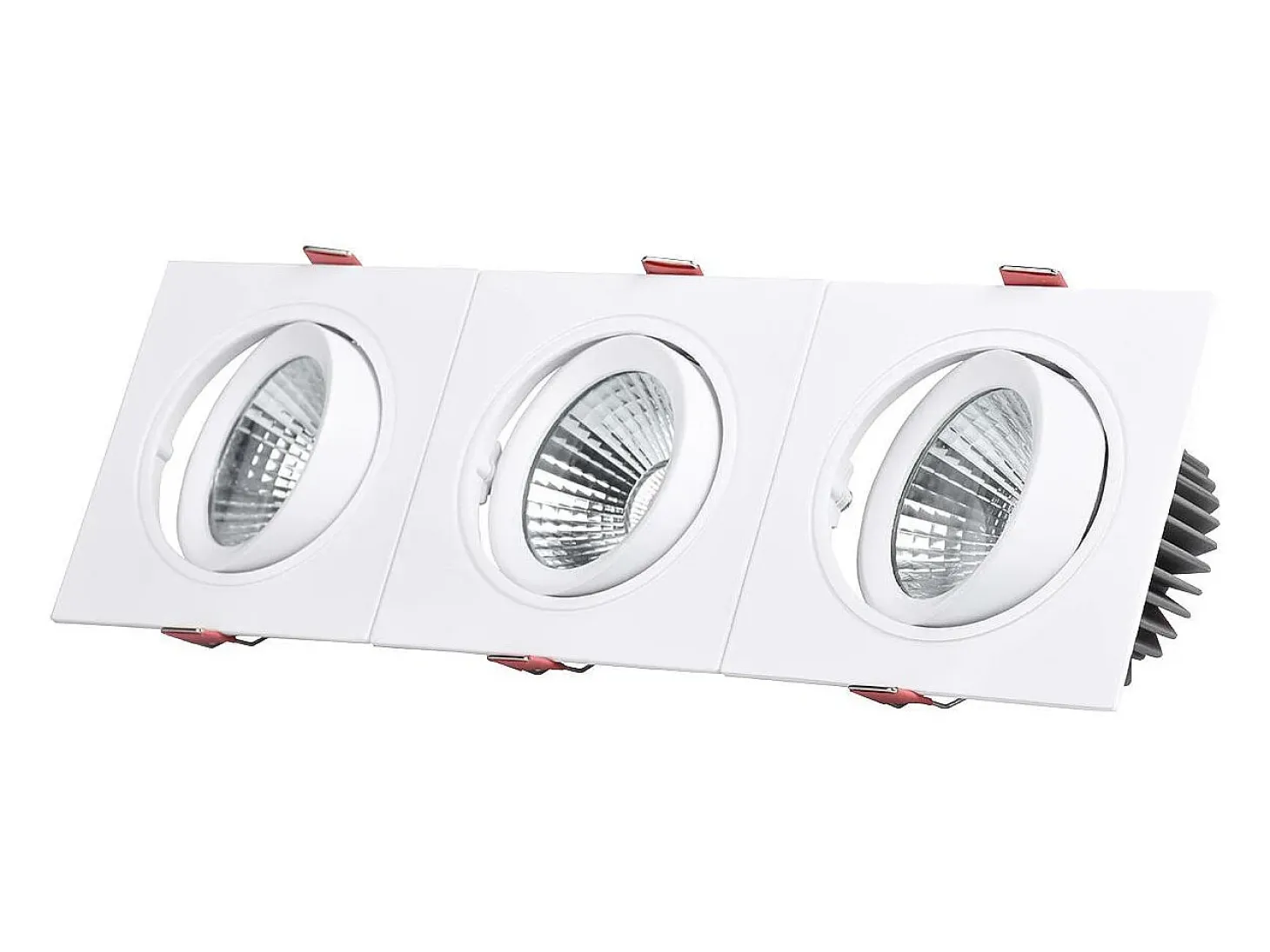 Foco Downlight LED 15W Rectangular Madison Corte 255x75 mm 4000K Blanco Neutro