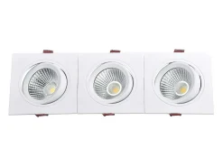 Foco Downlight LED 15W Rectangular Madison Corte 255x75 mm 4000K Blanco Neutro