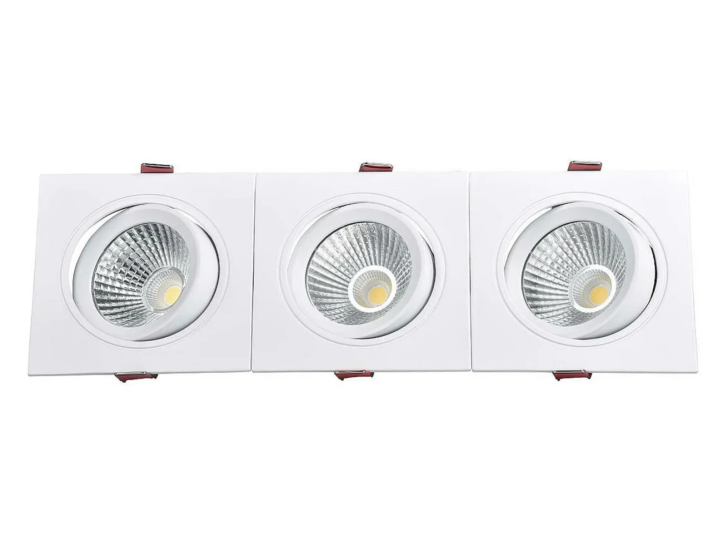 Foco Downlight LED 15W Rectangular Madison Corte 255x75 mm 4000K Blanco Neutro