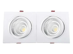 Foco Downlight LED 10W Rectangular Madison Corte 165x75 mm 4000K Blanco Neutro