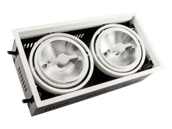 Foco Downlight LED 30W Regulable Kardan AR111 Corte 315x165 mm No Flicker 4000K Blanco Neutro