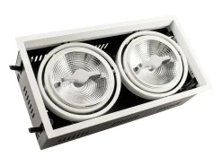 Foco Downlight LED 30W Regulable Kardan AR111 Corte 315x165 mm No Flicker 5500K Blanco Frío