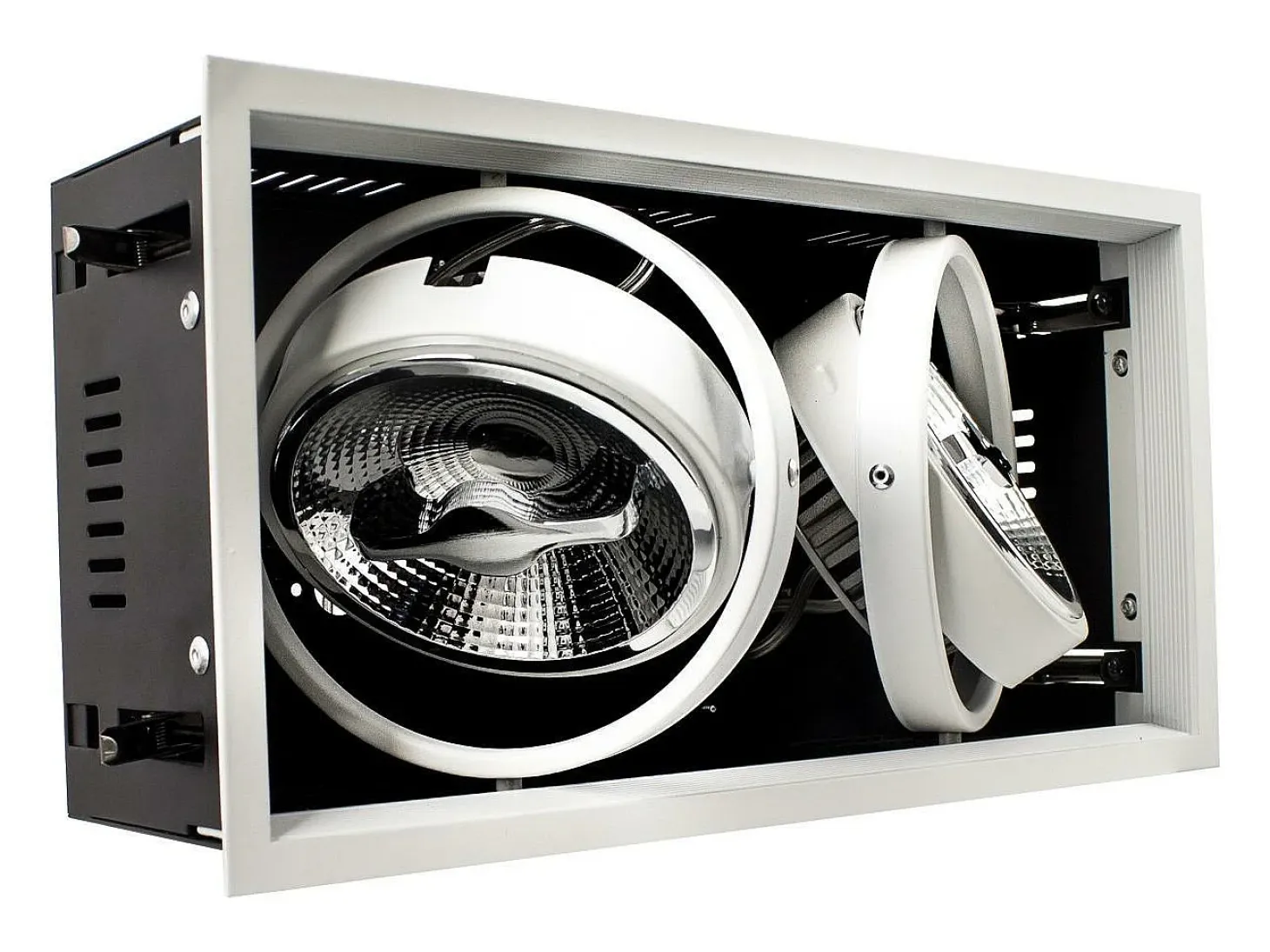 Foco Downlight LED 30W Regulable Kardan AR111 Corte 315x165 mm No Flicker 5500K Blanco Frío