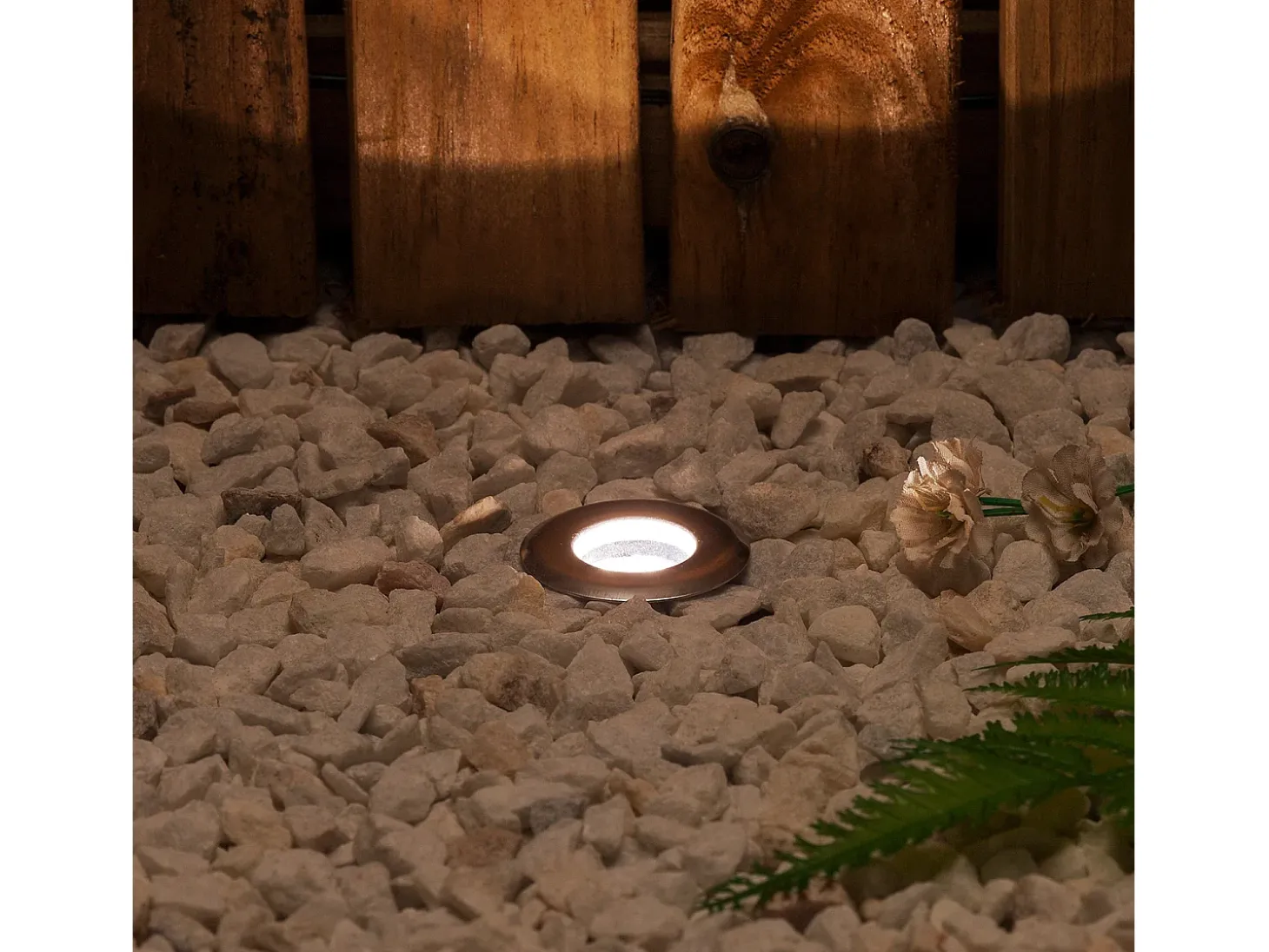Foco Exterior LED Empotrable Suelo Mini 3000K Blanco Cálido