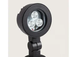 Foco Exterior LED 3W con Pincho Argo 3000K Blanco Cálido