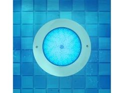 Foco Piscina Superficie LED RGBW Sumergible 12V DC IP68 Acero Inoxidable 20W Sí RGBW